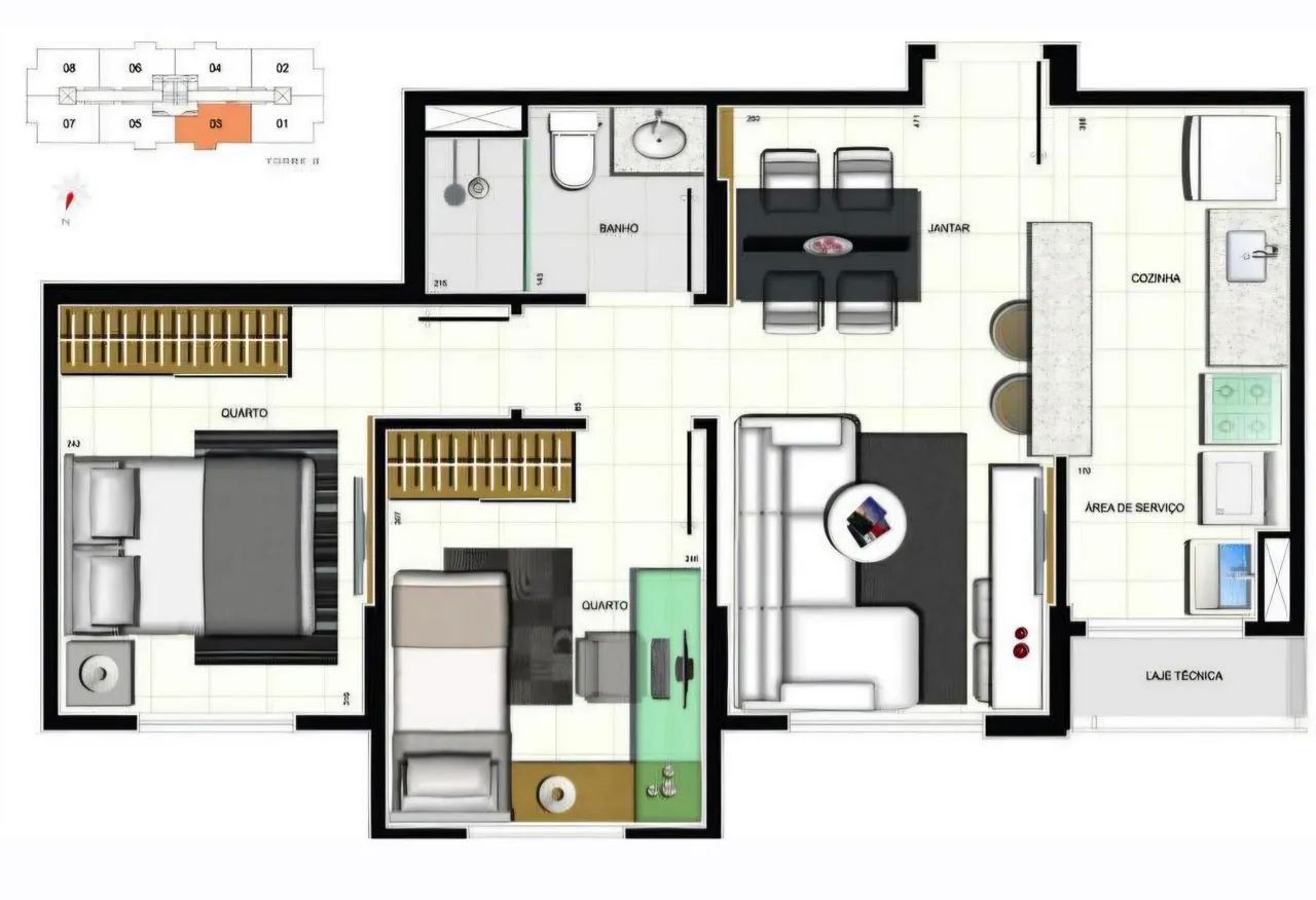 Residencial Villa Bella, Samambaia Sul  - Foto 2