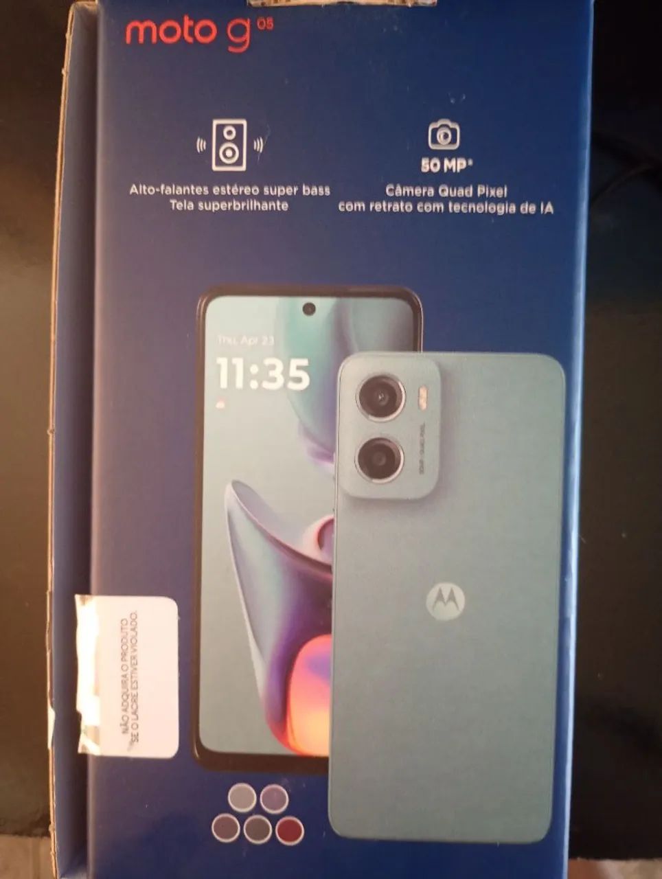 Moto G5 256 de armazenamento com caixa - Foto 2