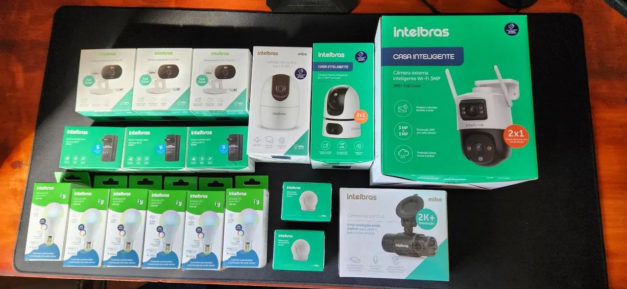 Kit Câmeras de vigilância Intelbras 