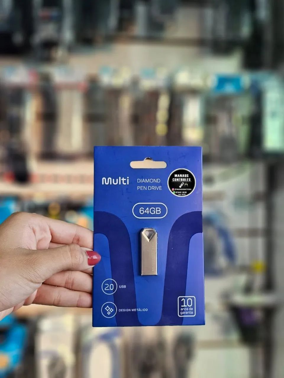 Pendrive Diamond 64GB. 