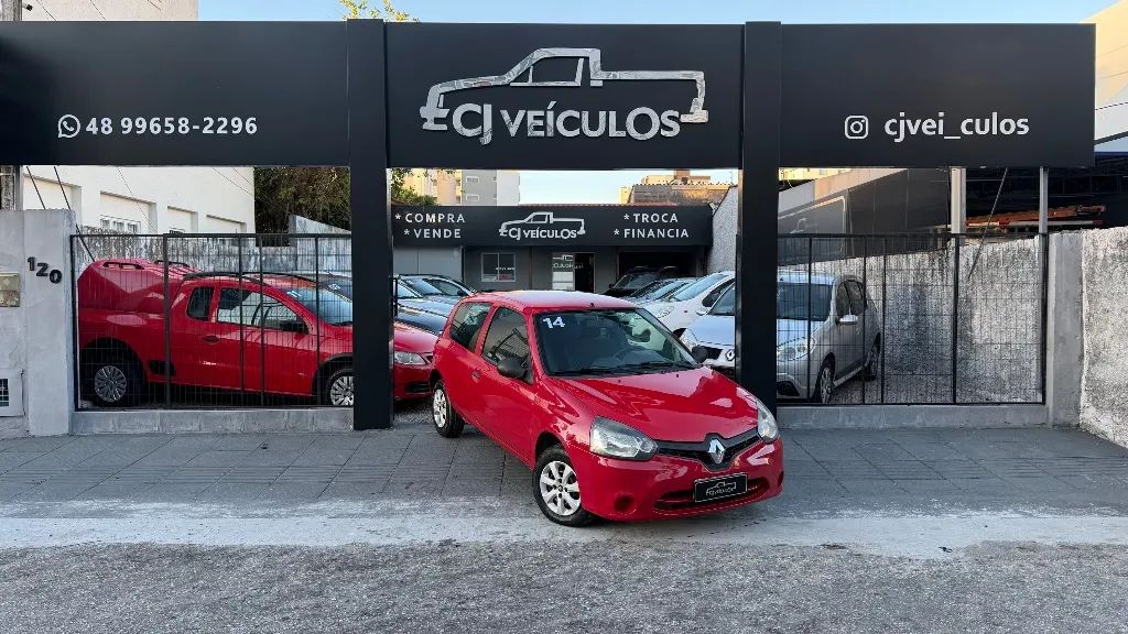 Renault Clio Authentique 1.0 8V 3P 2014 - Foto 2