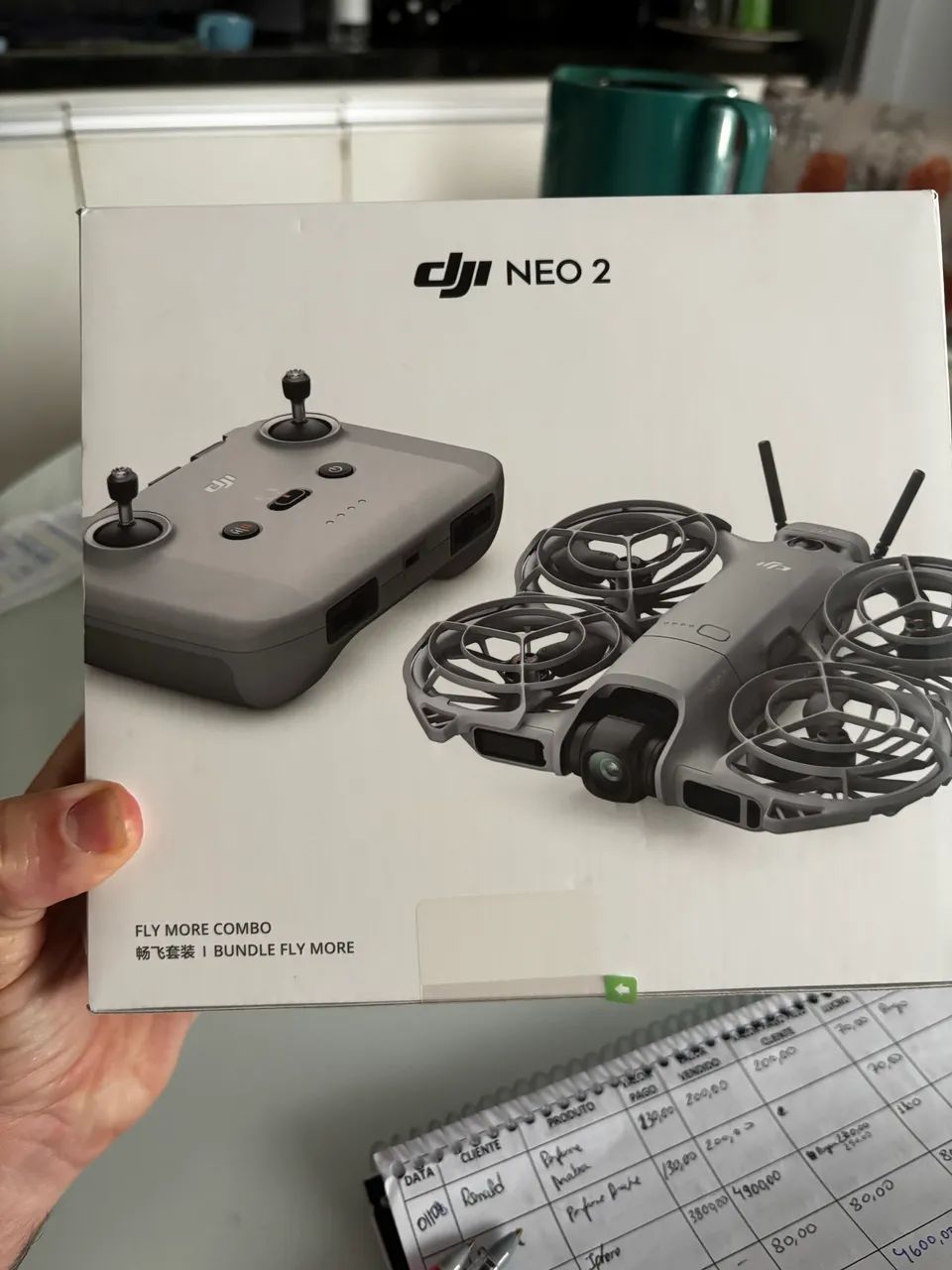 Neo 2- combo flymore e controle sem tela - lacrado 