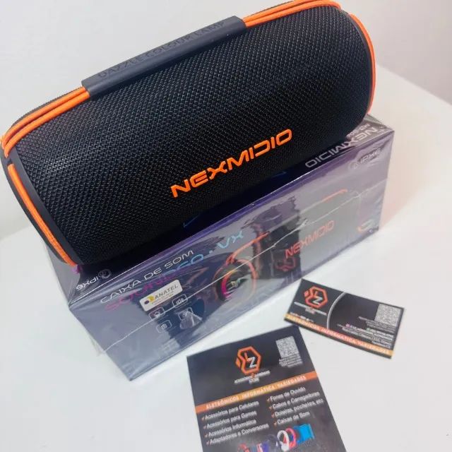 Caixa De Som Bluetooth Estéreo MD-B04 Nexmidio - Foto 4