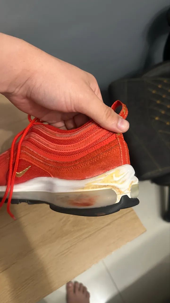 Nike Air Max 97 Triple Red - Tamanho 44 - Foto 5