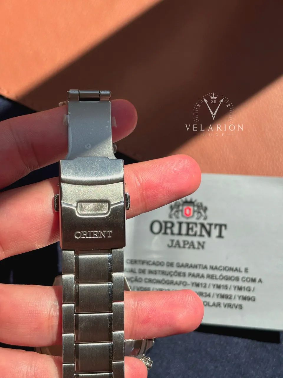 Relógio orient Solartech/ original / novo  - Foto 4