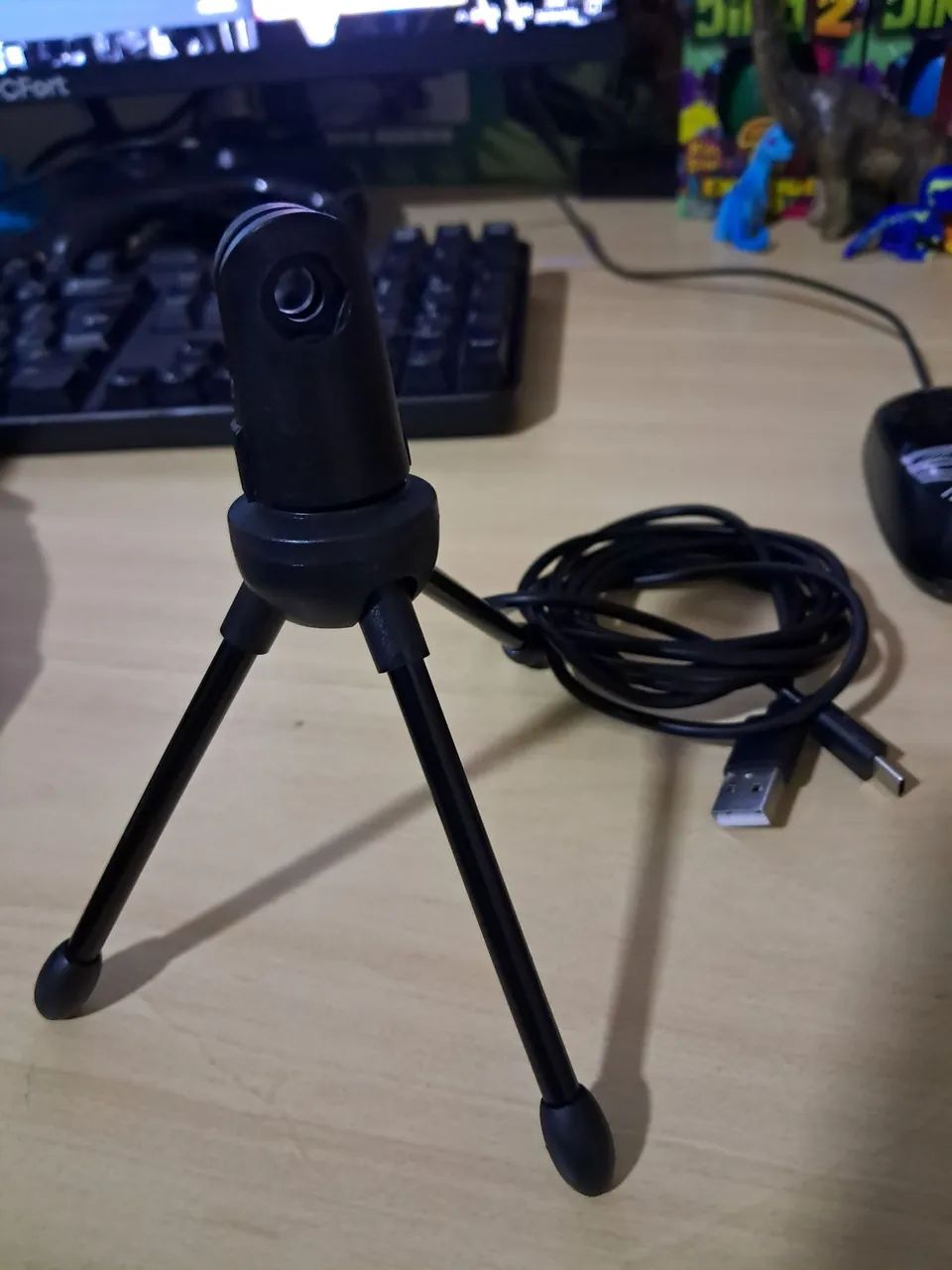 Microfone Condensador USB RGB ME6S - Foto 3