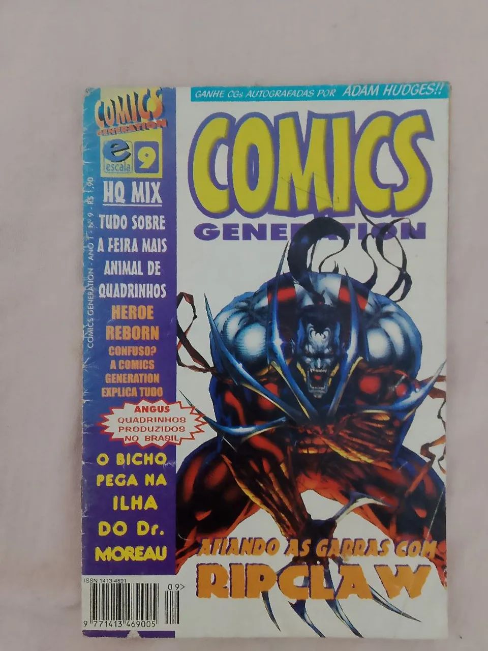 Hq - Comics Generation - numero 9 (editora Escala )