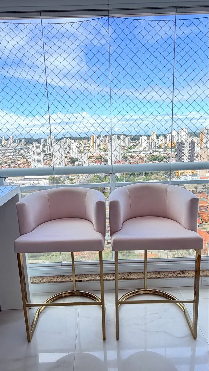 Par de banquetas alta marca Bel metais  - Foto 2