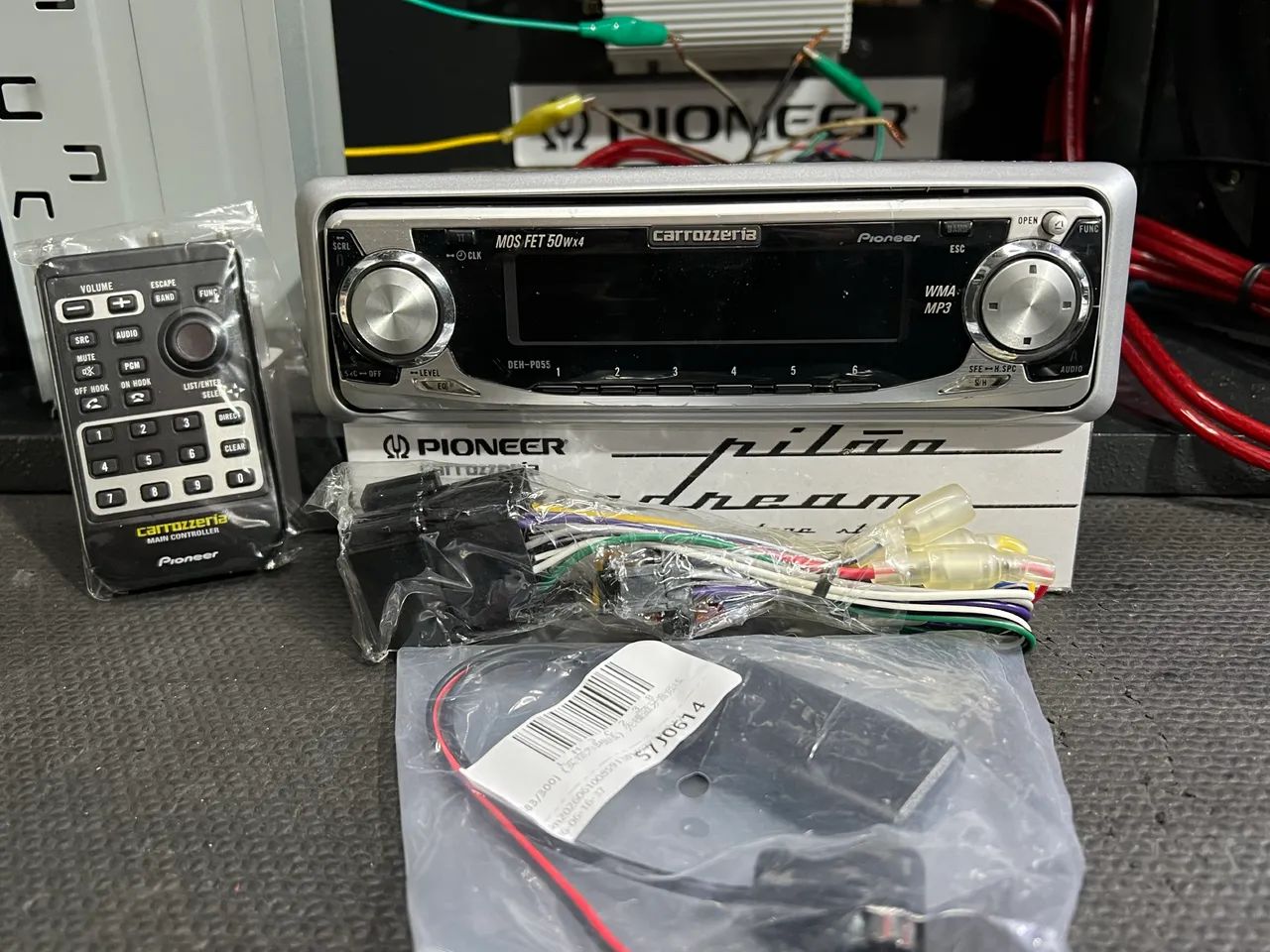 Carrozzeria Pioneer DEH P055 com Bluetooth - Aparelhos de Som