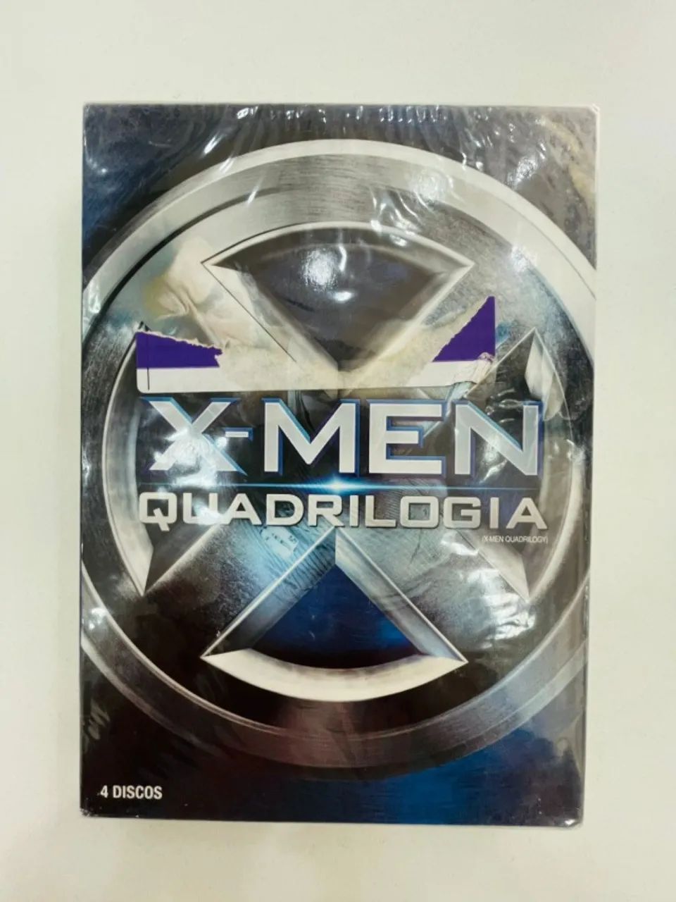 BOX X-MEN QUADRILOGIA - COLEÇAO COMPLETA 4 DVDs (MARVEL LACRADO