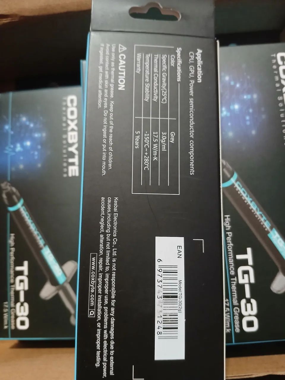 Pasta Térmica Coxbyte TG 30 2g e 4g - Foto 2