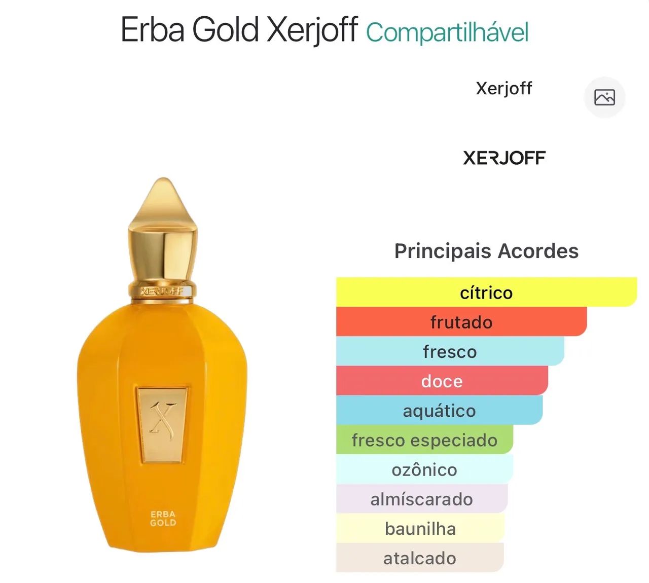 Erba Gold Xerjoff 100ml - Foto 2