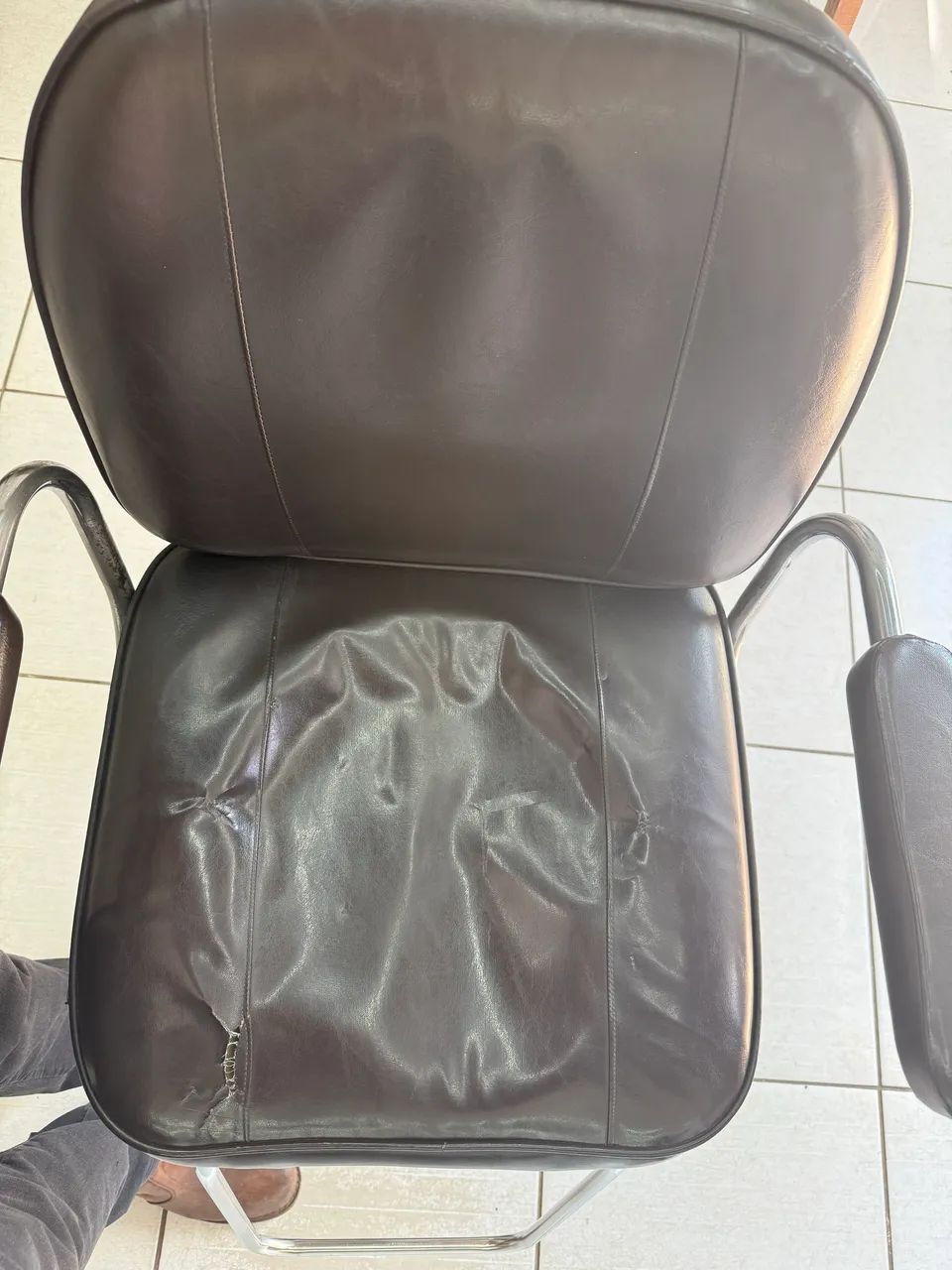 Cadeira para barbearia/ barbeiro  - Foto 4