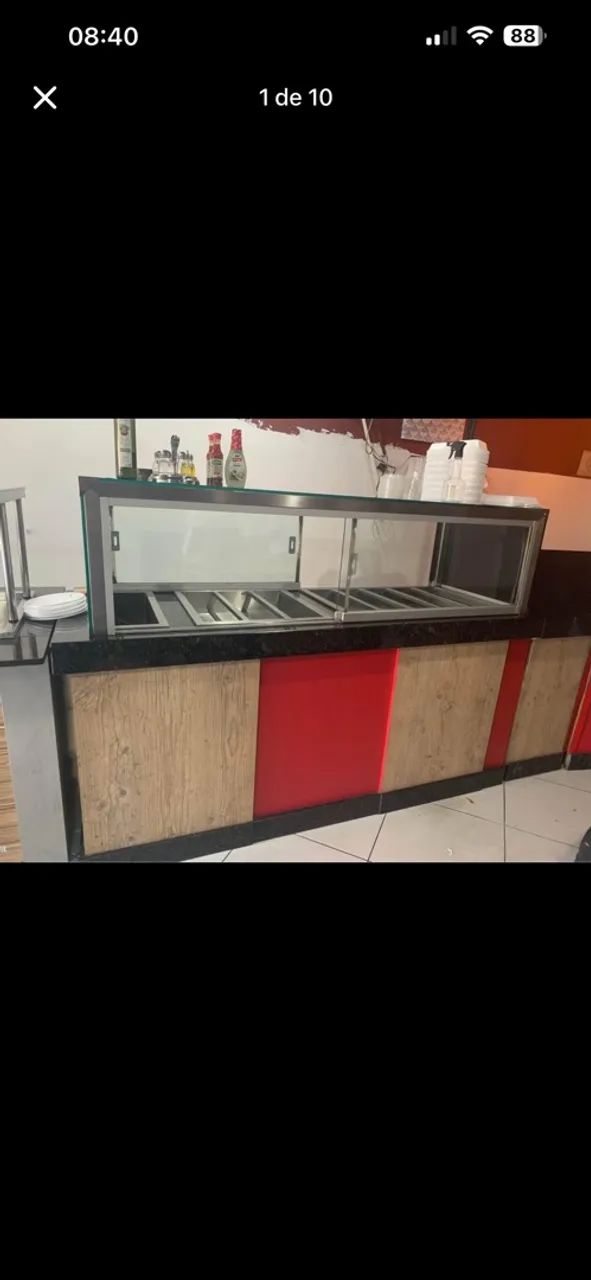 Balcão self-service 