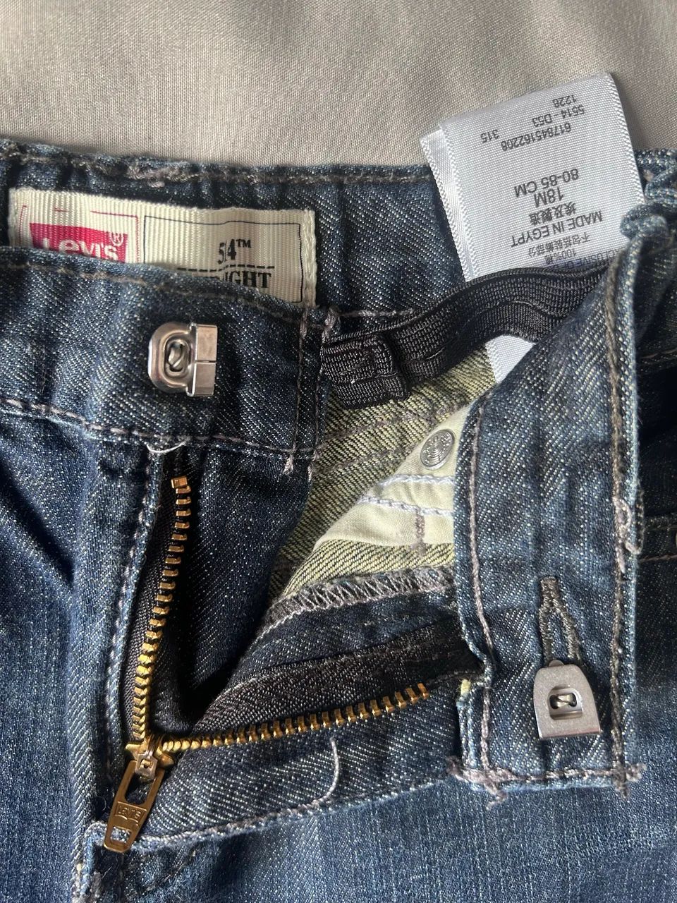 Calça jeans infantil Levis 18M - Foto 5