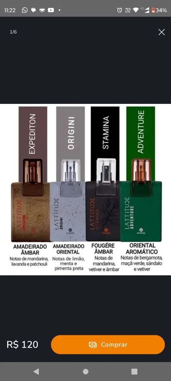 Perfumes Hinode original no precinho 