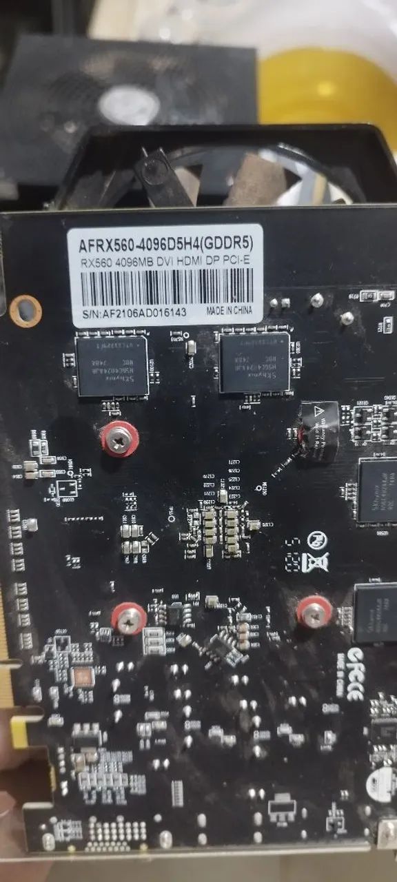 Placa semi nova