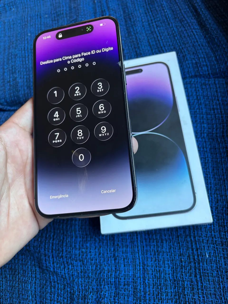 IPHONE 14 PRO MAX 256GB ZERADO NA CAIXA TODO ORIGINAL ACEITO INFERIOR E VOLTA !!! - Foto 3