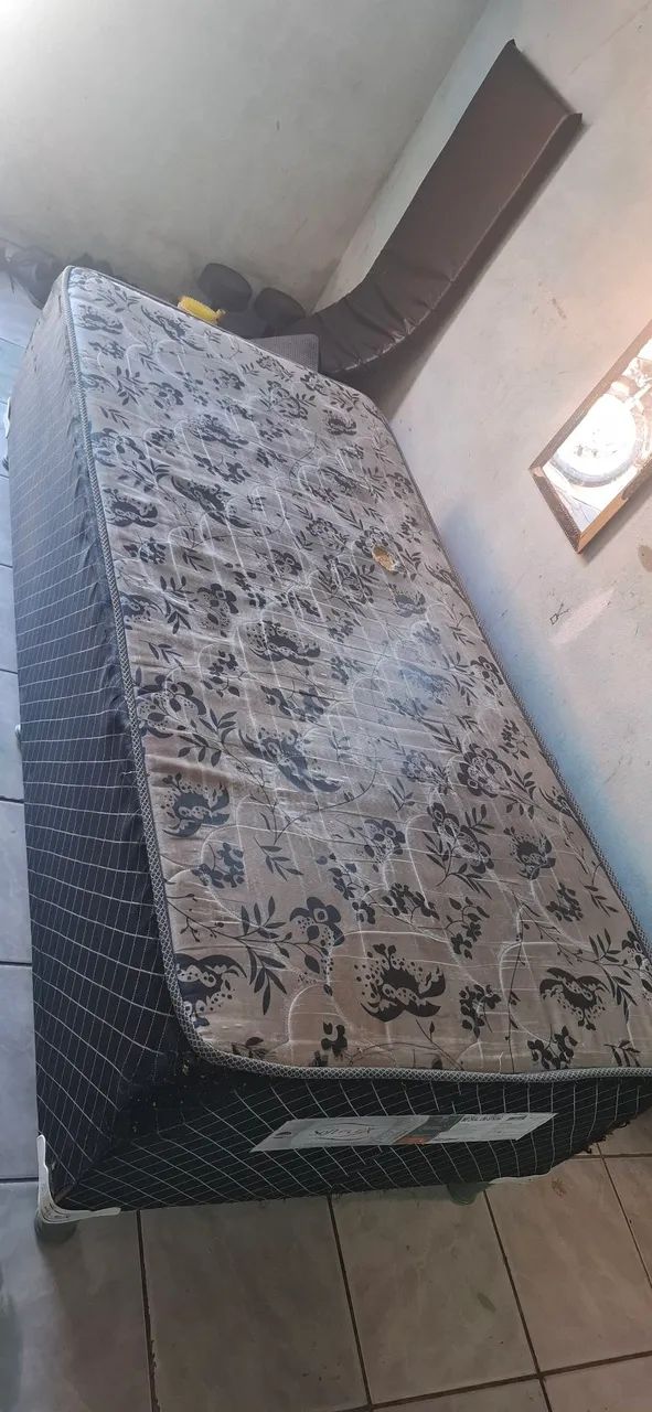 Cama box solteiro 