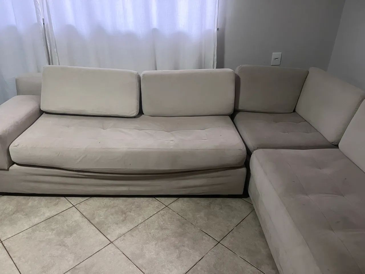 Sofa de ?L? de 5 Lugares - Foto 4