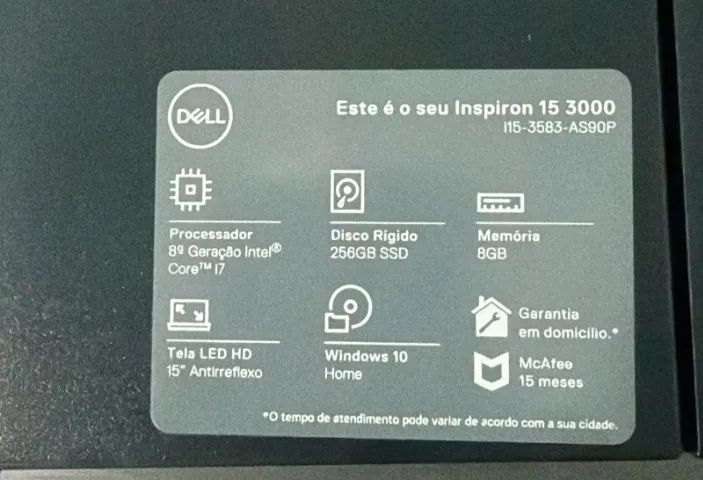 NOTBOOK DELL i7 - Foto 2