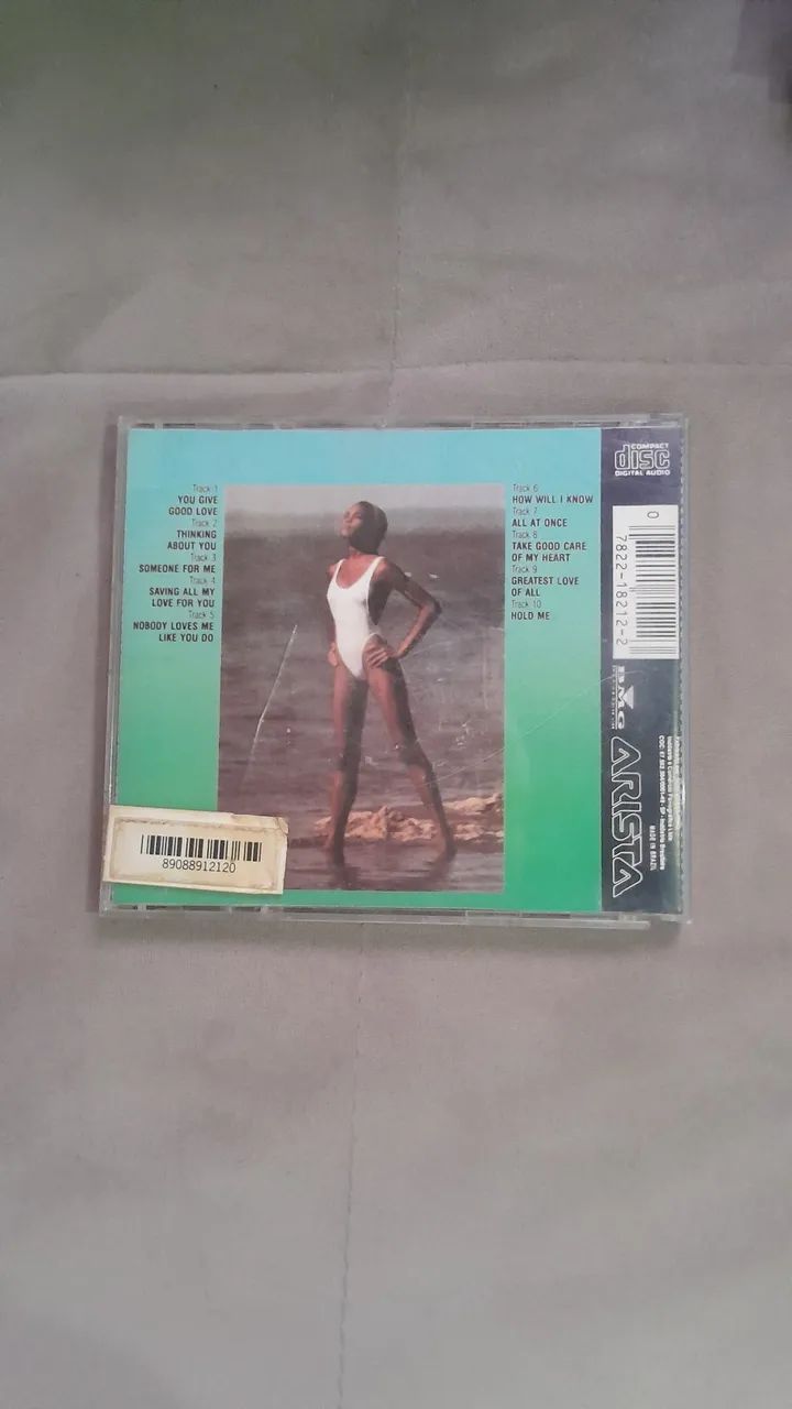 Kit com 2 CDs da inesquecível Whitney Houston.  - Foto 2