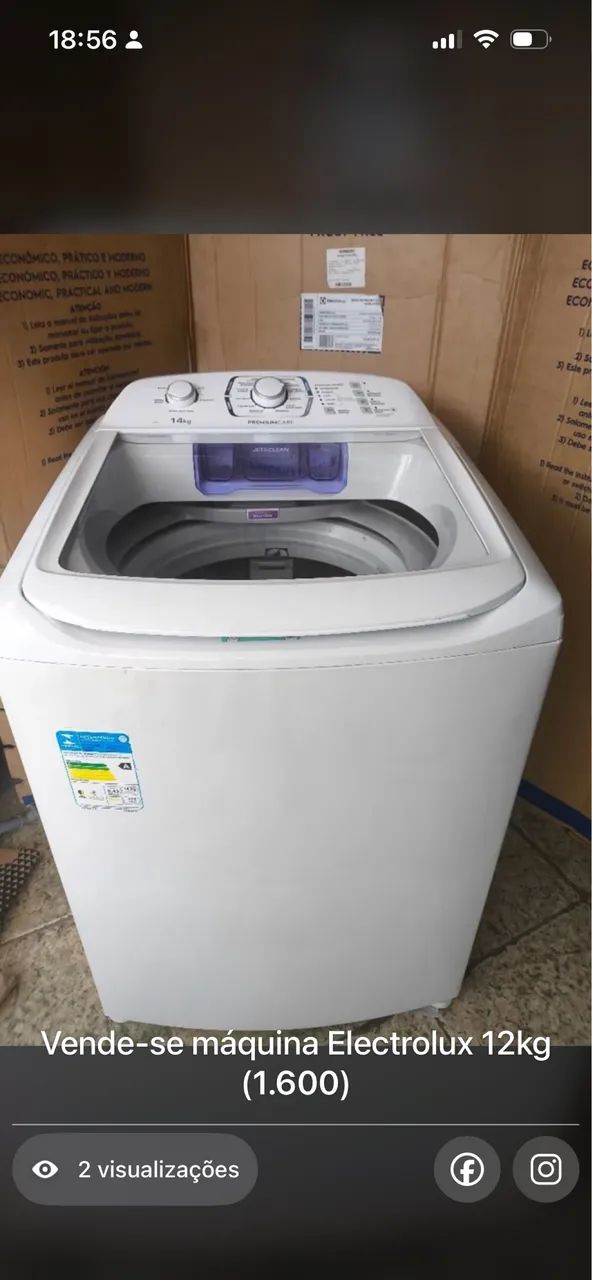 Máquina 12 kg 