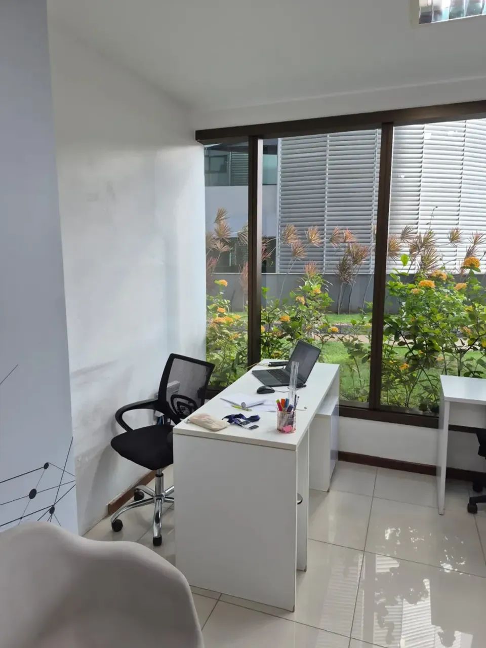 oportunide sala térrea no HANGAR BUSINESS torre 2 mobiliada e com ar condicionado central - Foto 5
