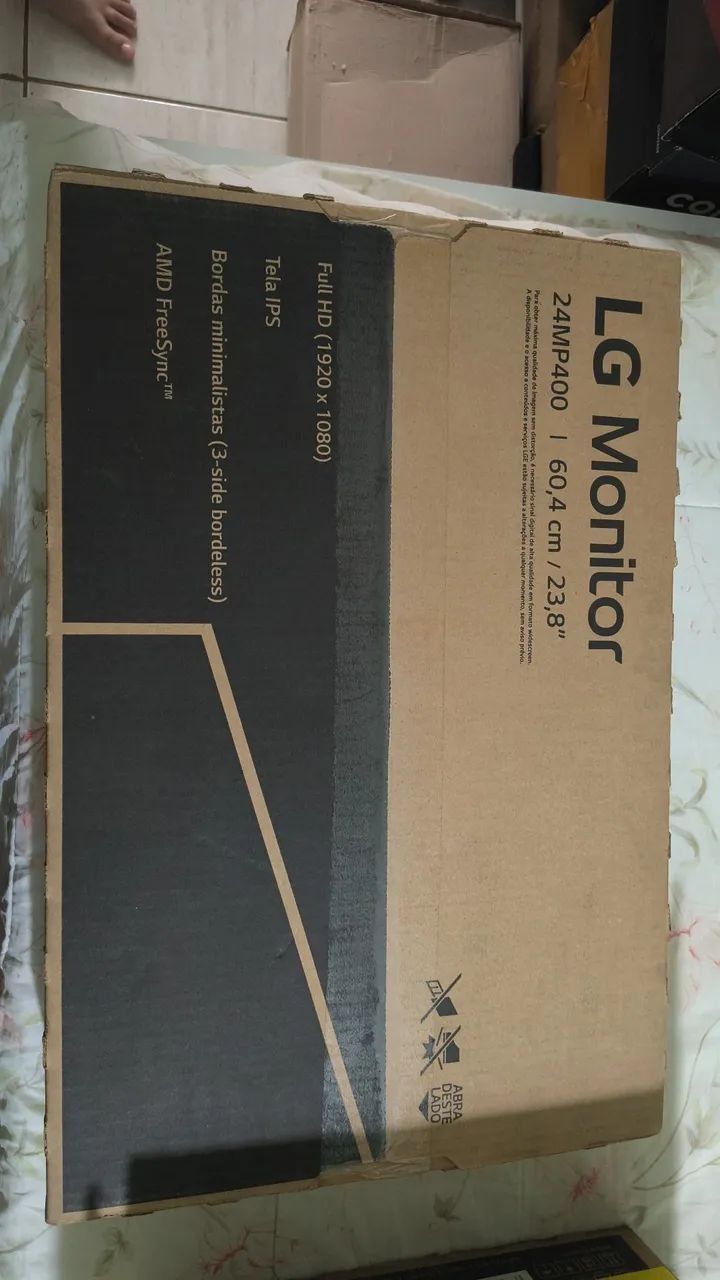 Monitor de 24 polegadas novo