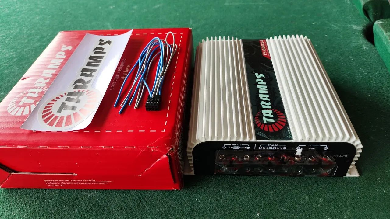 Amplificador Taramps Ts 800x4 nova - Foto 5