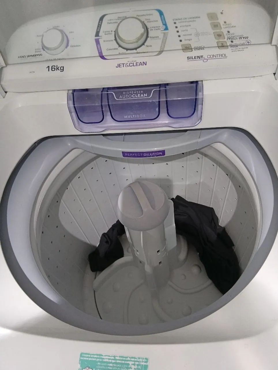 Máquina 16 kilos Eletrolux 