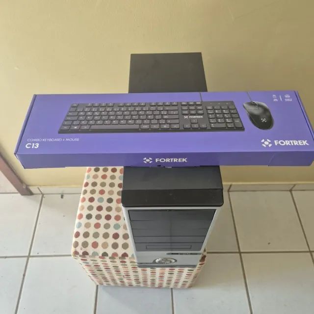 Computador Desktop Intel e Kit teclado e Mouse (Novos) - Foto 2