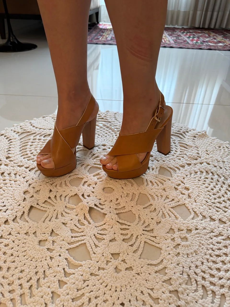 SANDÁLIA AREZZO - TAM 35 - Foto 3