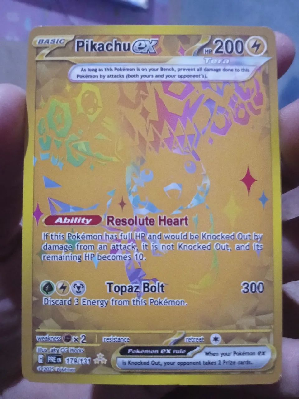 Pikachu ex 