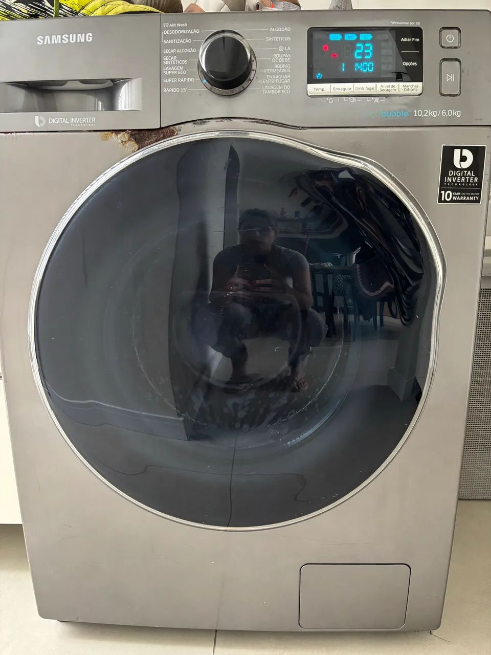 Máquina Lava e Seca Samsung 