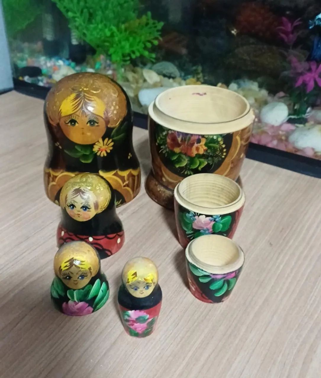 Boneca Matrioshka Russa em madeira - Foto 3
