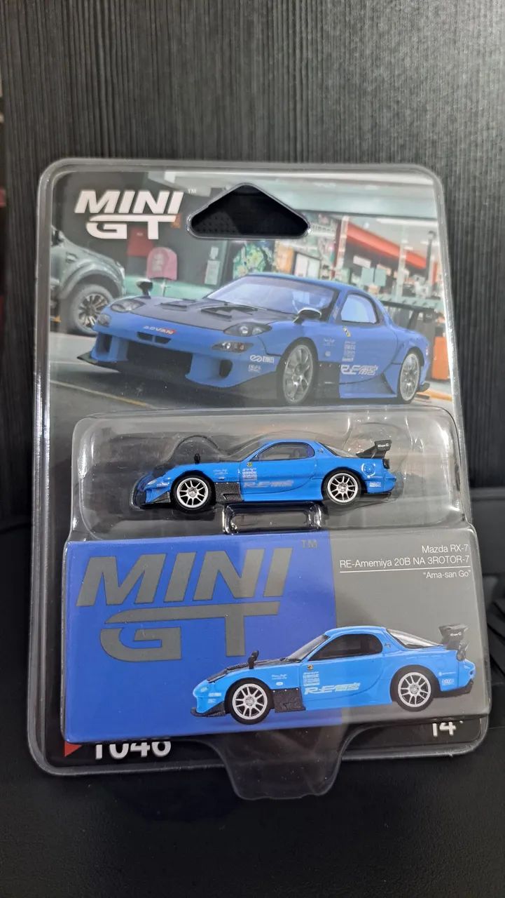 MINI GT Mazda RX7-RE-Amemiya 20B (Lacrada) - Hobbies e coleções