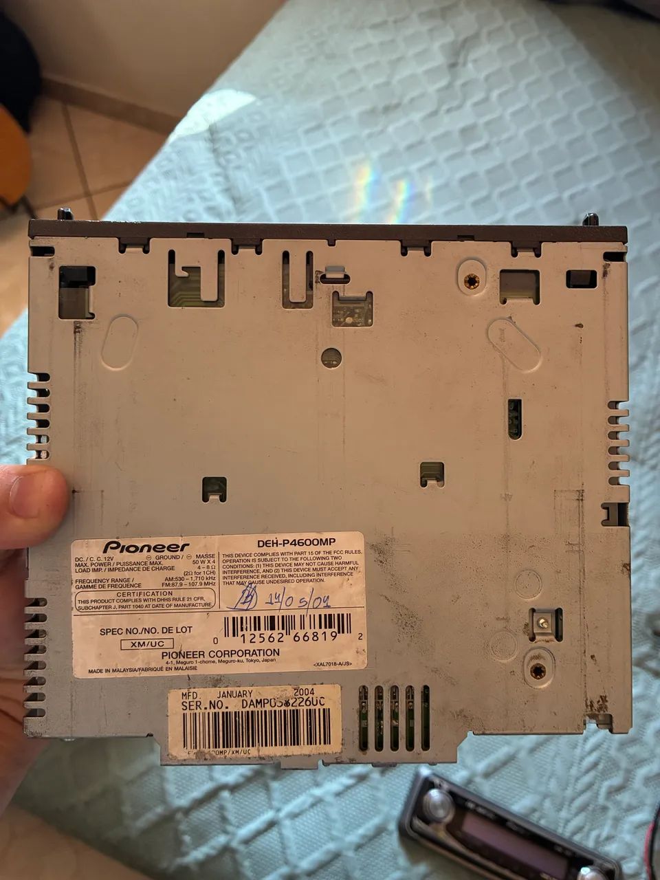 Raio Pionner Deh-p4600  - Foto 4