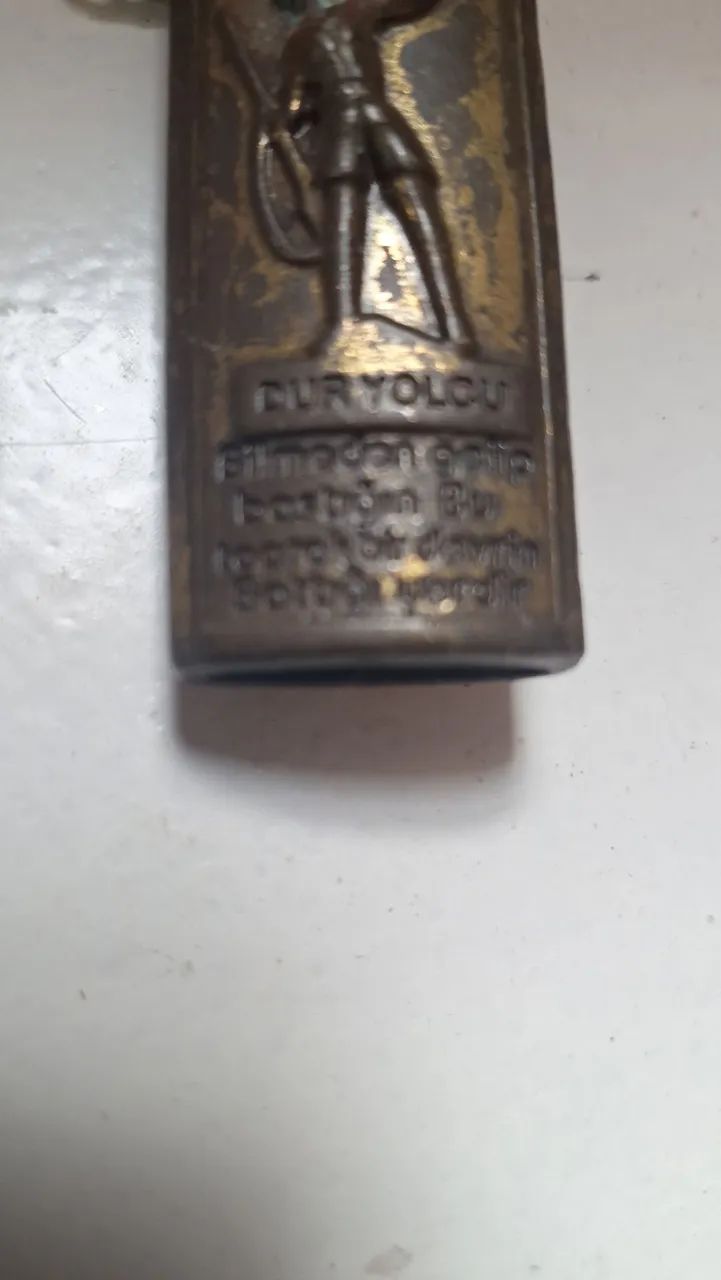 Suporte de isqueiro feito metal Turco original para modelos tipo BIC  - Foto 3