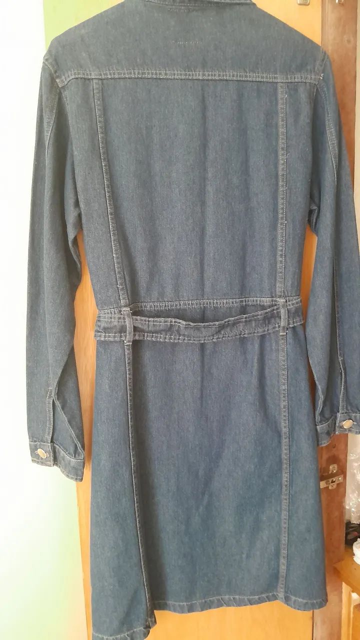 Casaco Jeans - Novo. - Foto 3