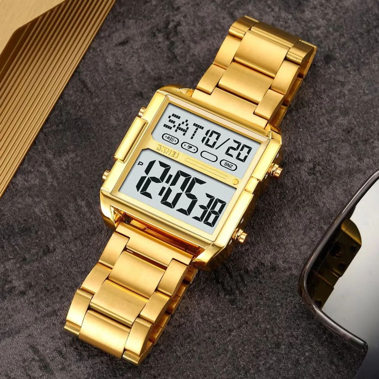 Relógio dourado  - Foto 2