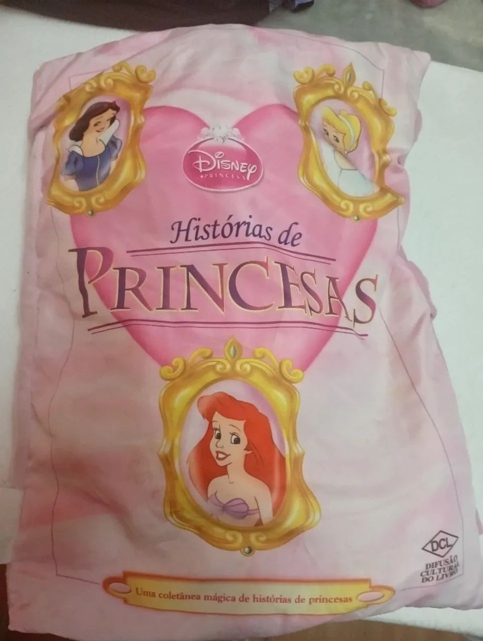 Almofada Livro de história 