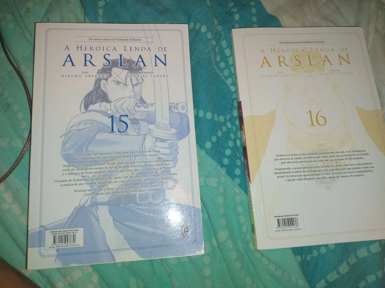 Arslan mangá 15 e 16 - Foto 2