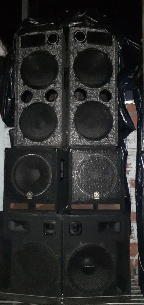 Vendo vários acessórios e produtos de som p.a e e caixa de som de 15 polegadas - Foto 4