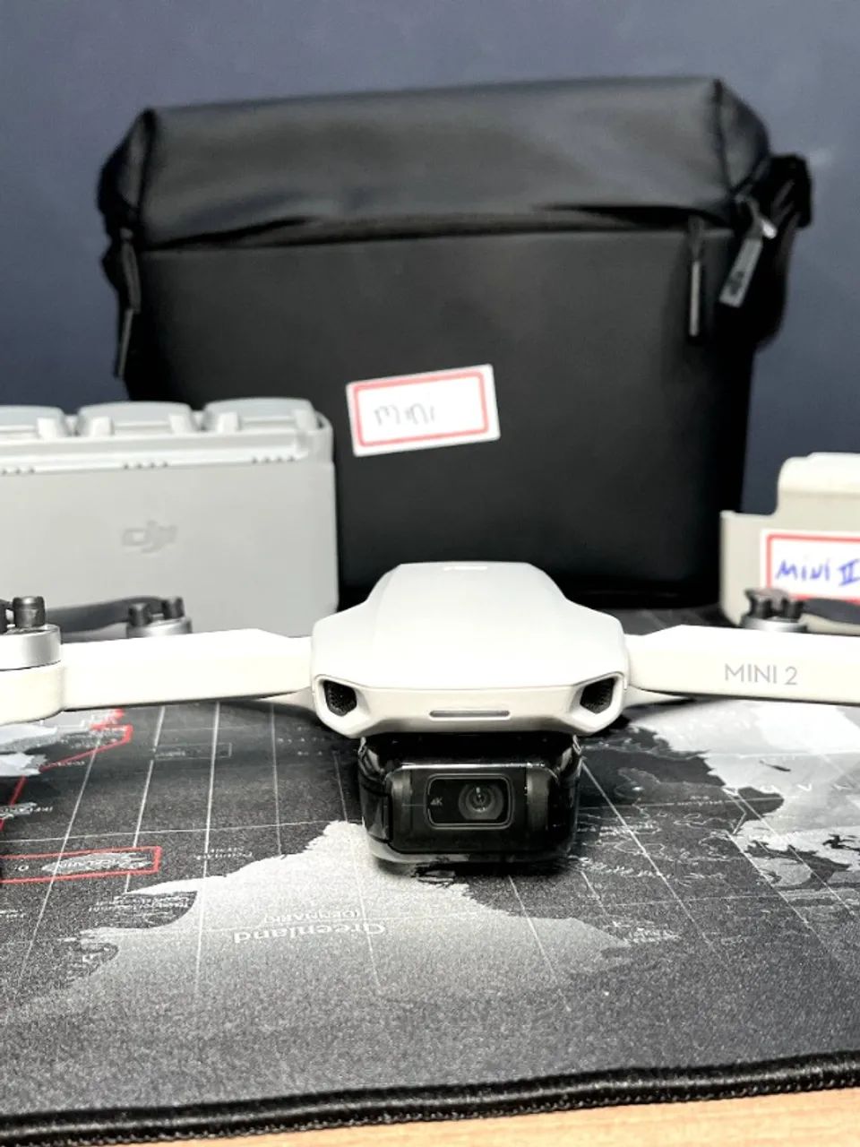 Semi Novo Drone DJI Mini 2 Fly More Combo Com Câmera 4k - Foto 7