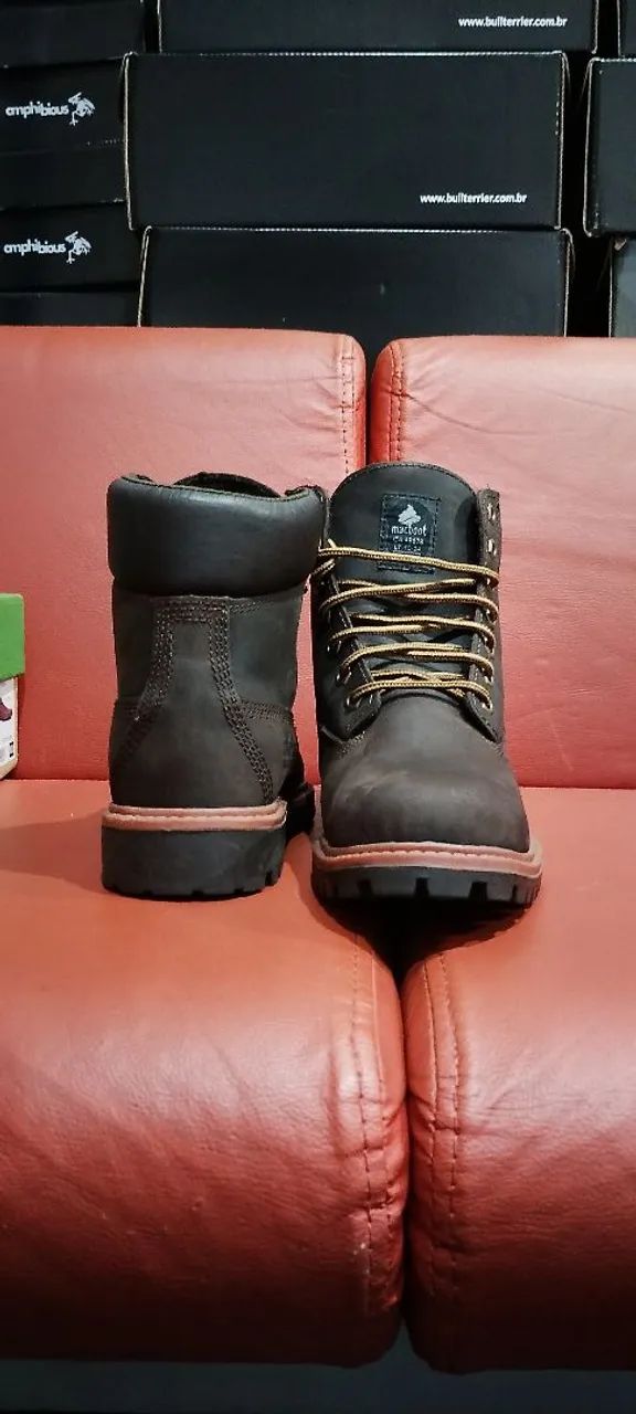 Bota cano alto Macboot 39 usada  - Foto 4