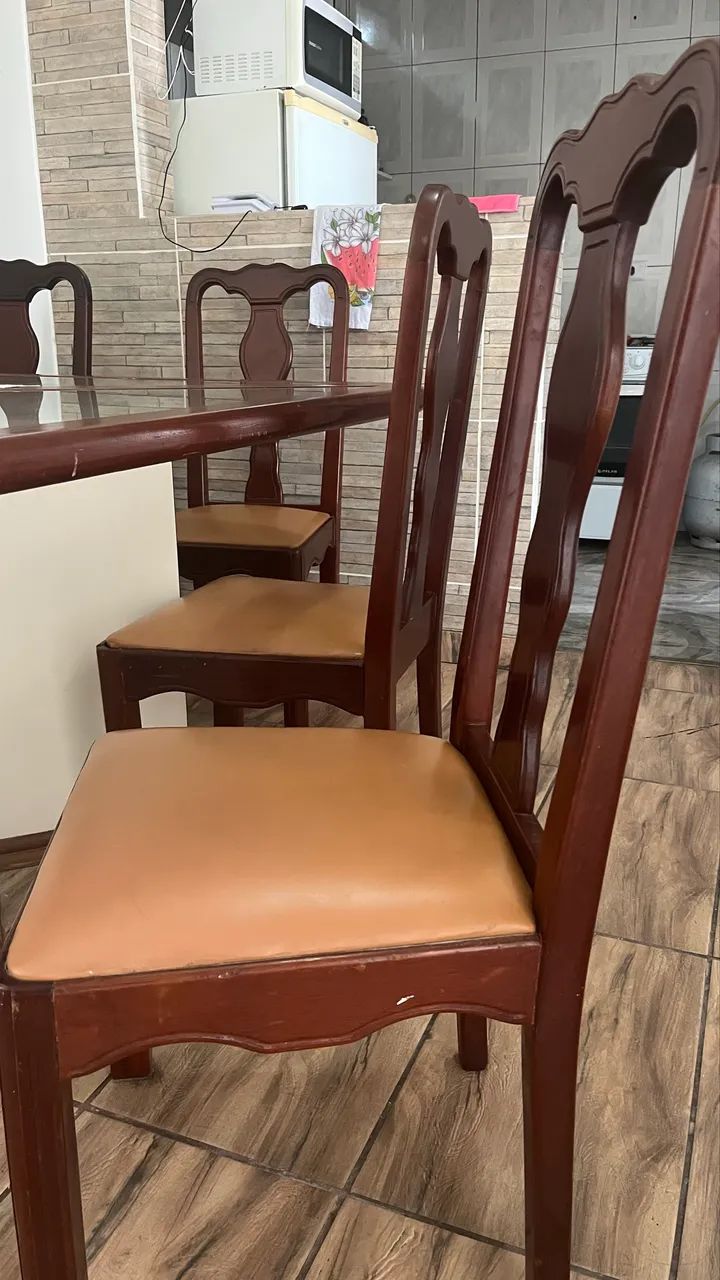 Vendo mesa de vidro - Foto 5