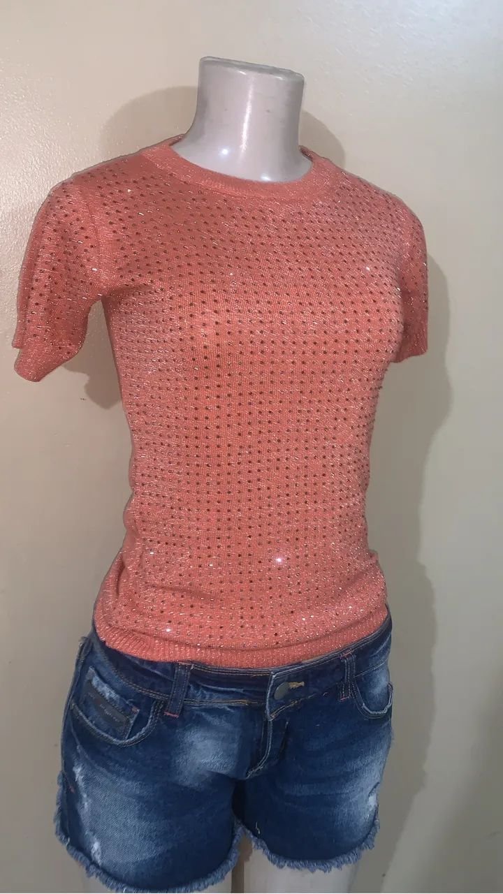 Blusa com brilho  - Foto 2