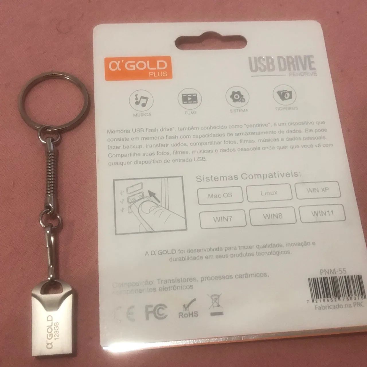 Pendrive Ultra Gold 128GB usb 3.2 gen 1 - Foto 2