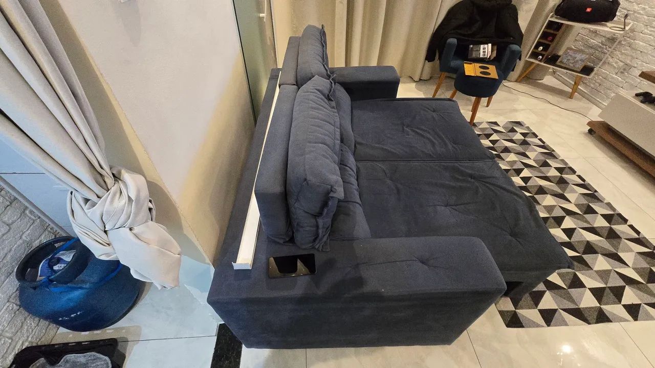 Sofa retrátil semi novo - Foto 2